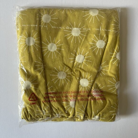 Hanna Andersson Girls Dress Sleeveless w/ Pockets Yellow Sun Print - Picture 4 of 8